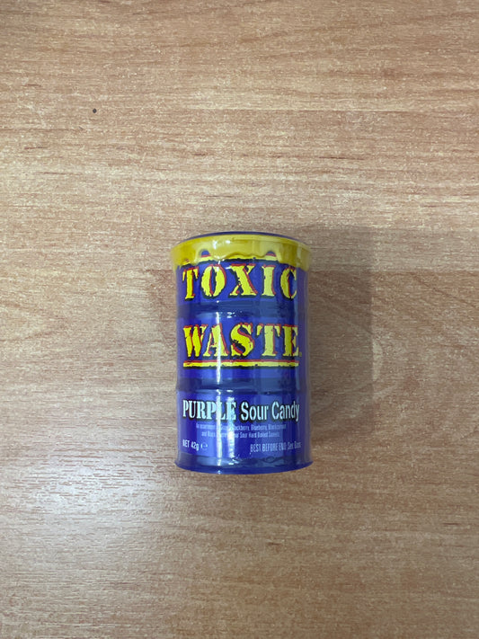 Toxic Waste Purple Sour Candy Drum 42g