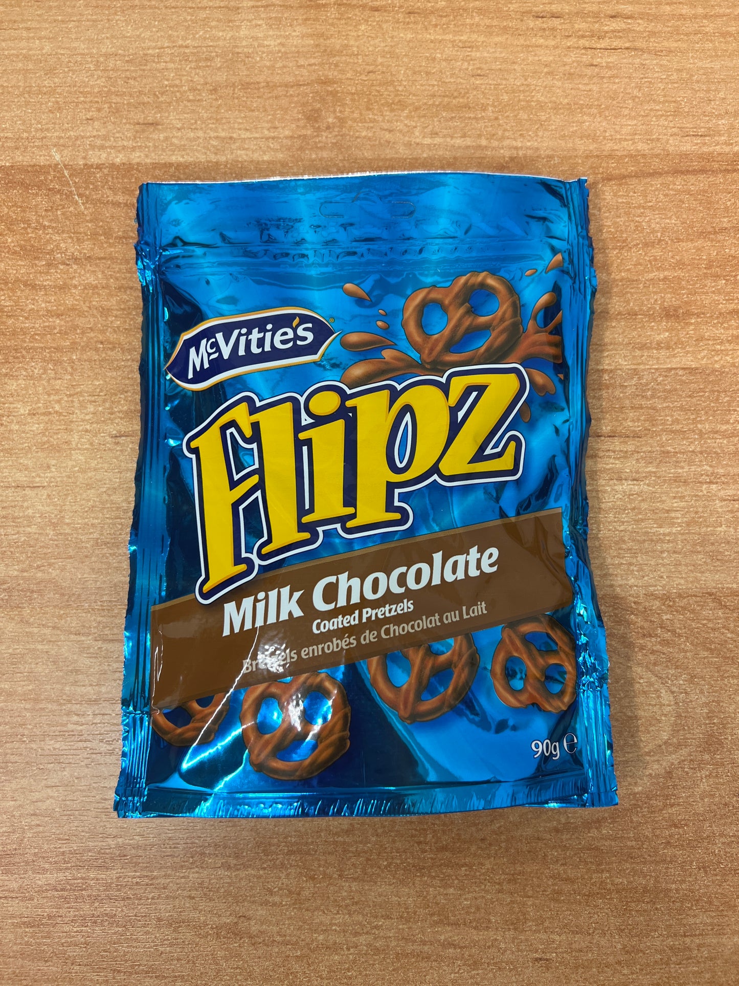 MCVities Flipz Milk Chocolate 90g