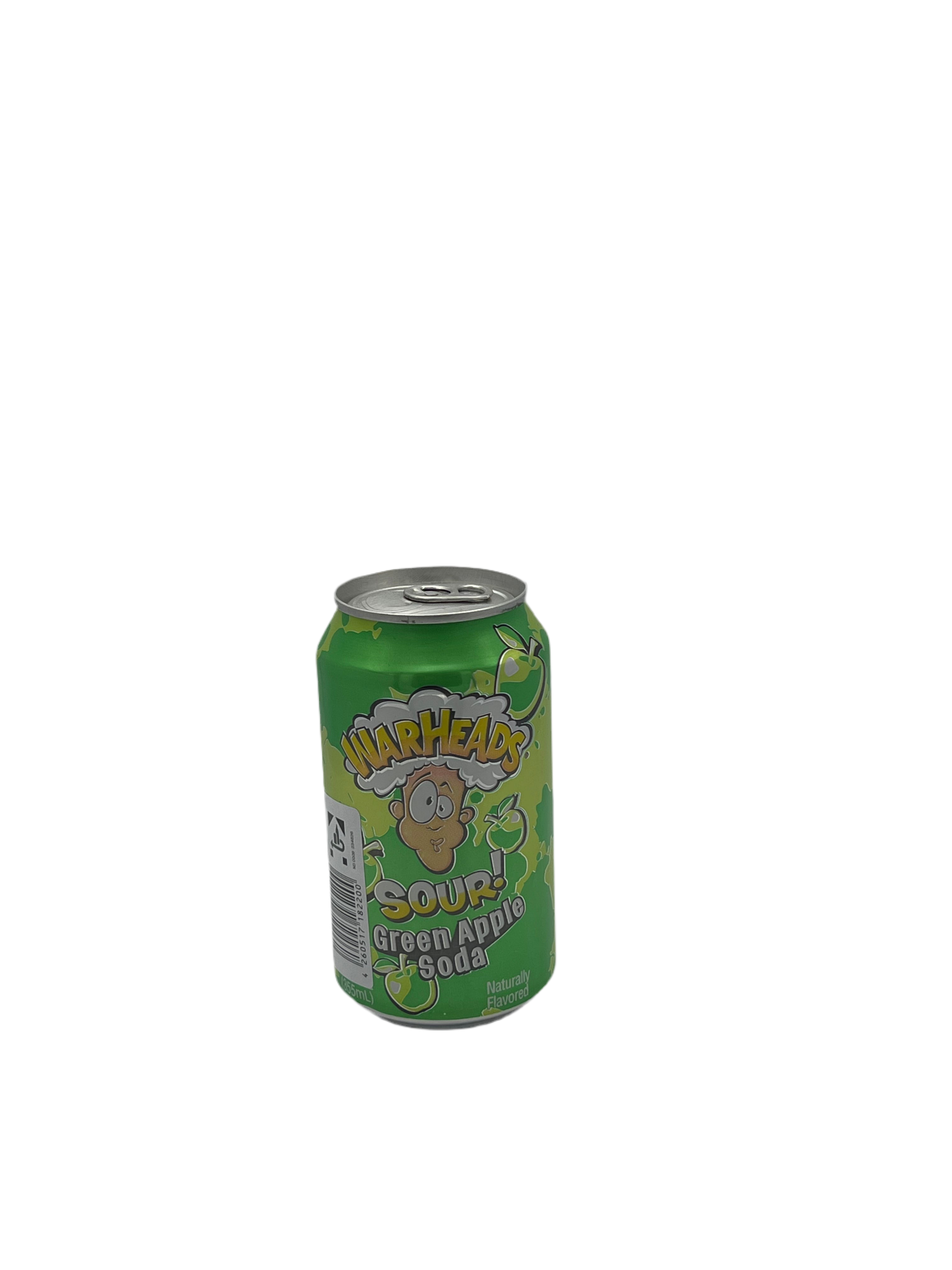 Warheads Sour Green Apple Soda 330ml Candybroz