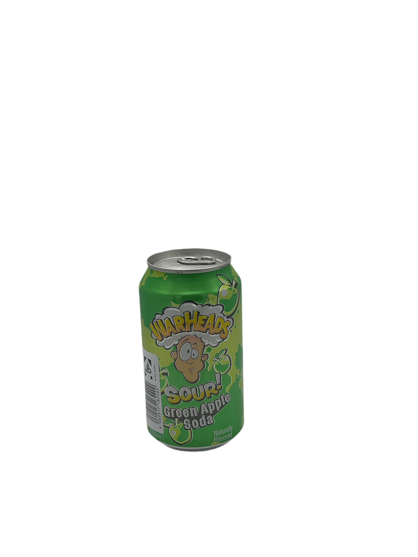 Warheads Sour Green Apple Soda 330ml