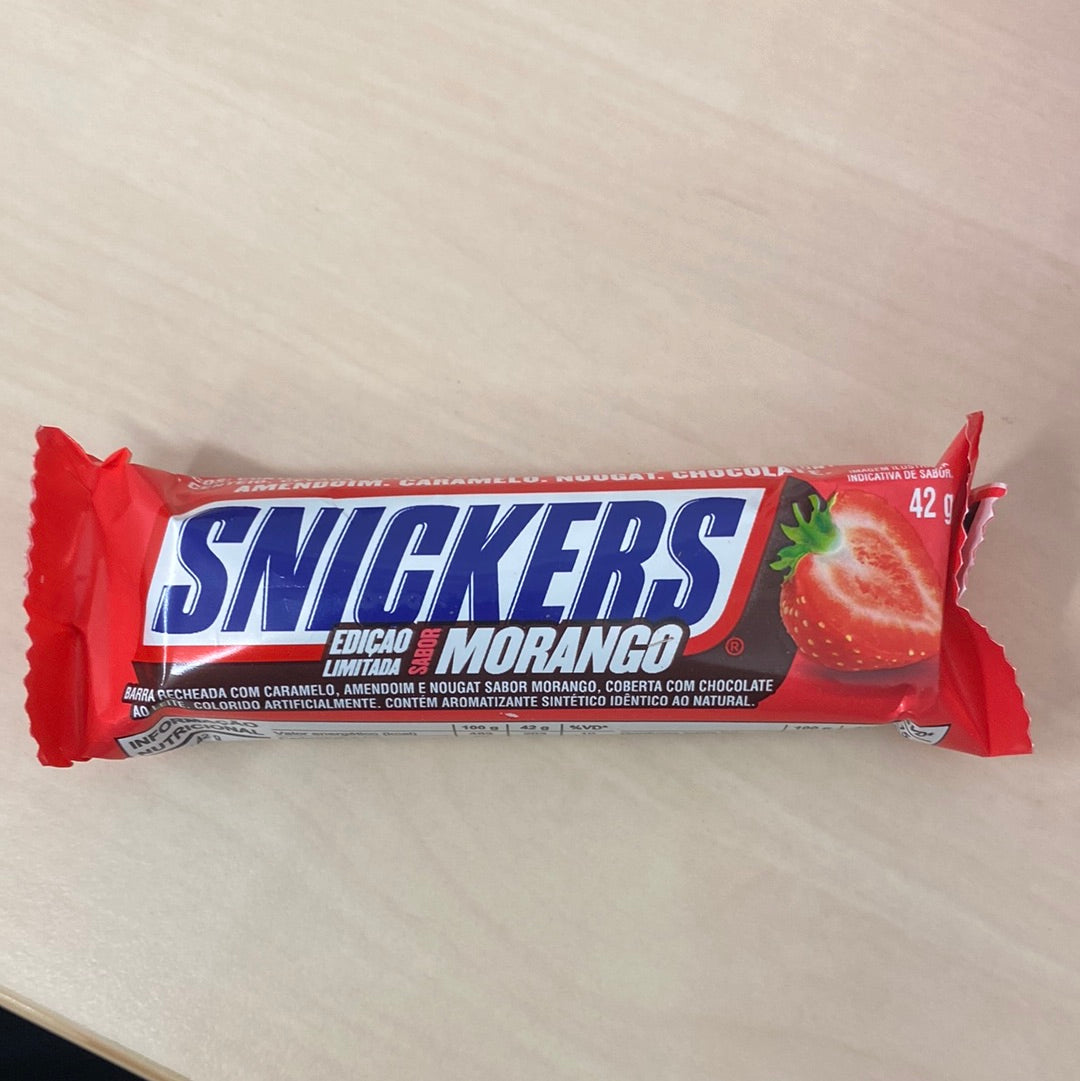 Snickers Morango Brasilien 42g – CandyBroz