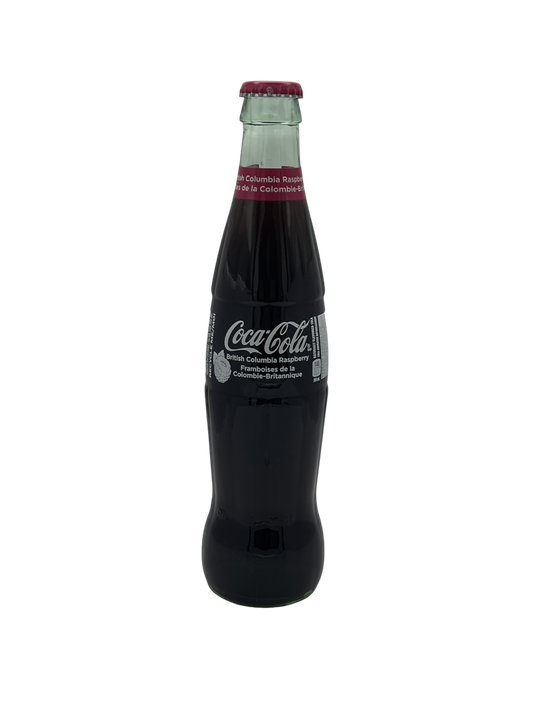 Coca Cola British Columbia Raspberry Glass 355ml