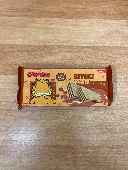 Riverz Wafer Hazelnut Garfield 100g