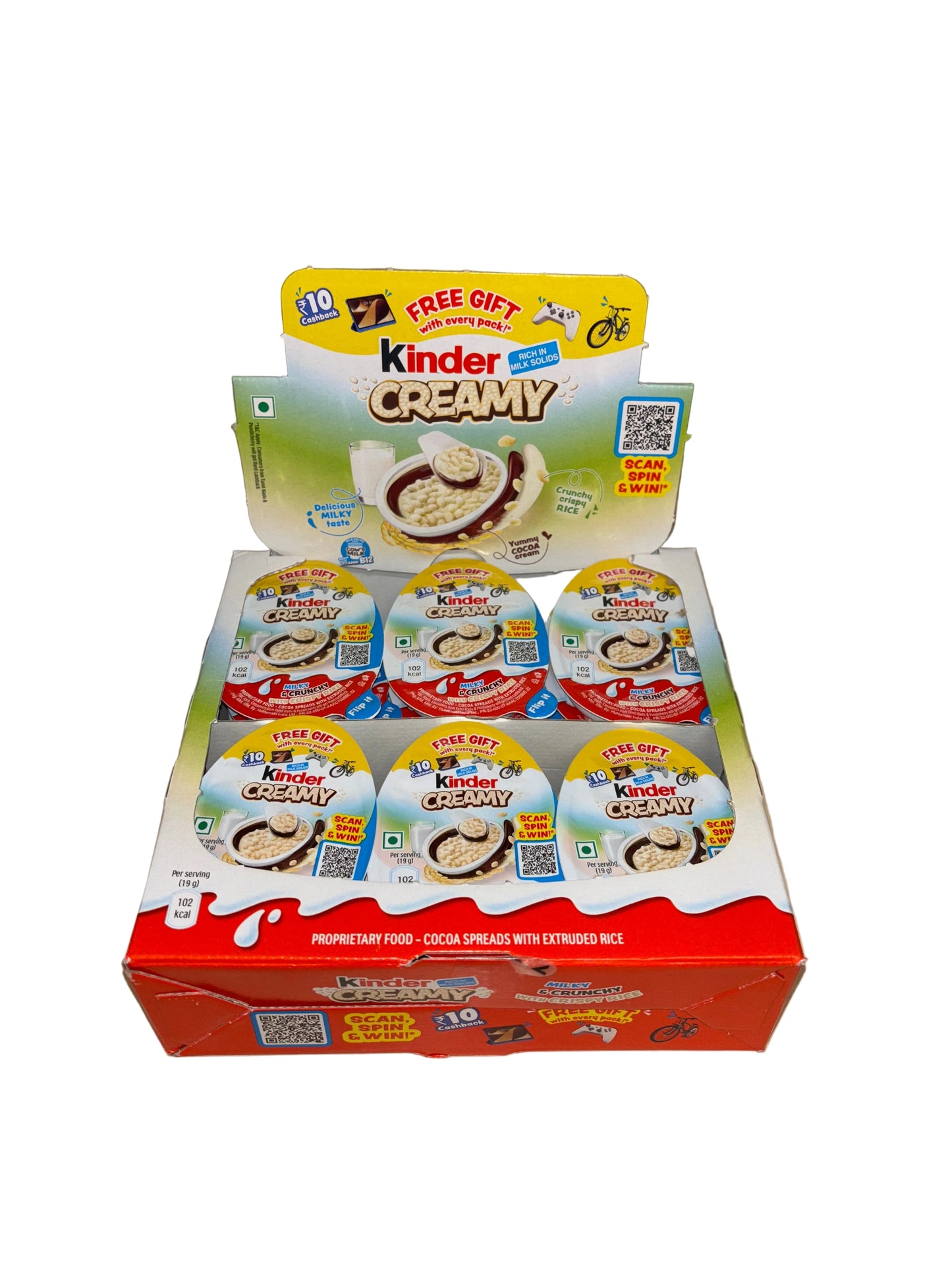Kinder Creamy Karton 24x19g MHD 22.05.2026