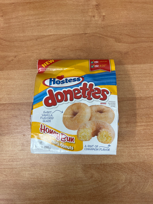 Hostess Donettes Honey Bun Mini Donuts 298g