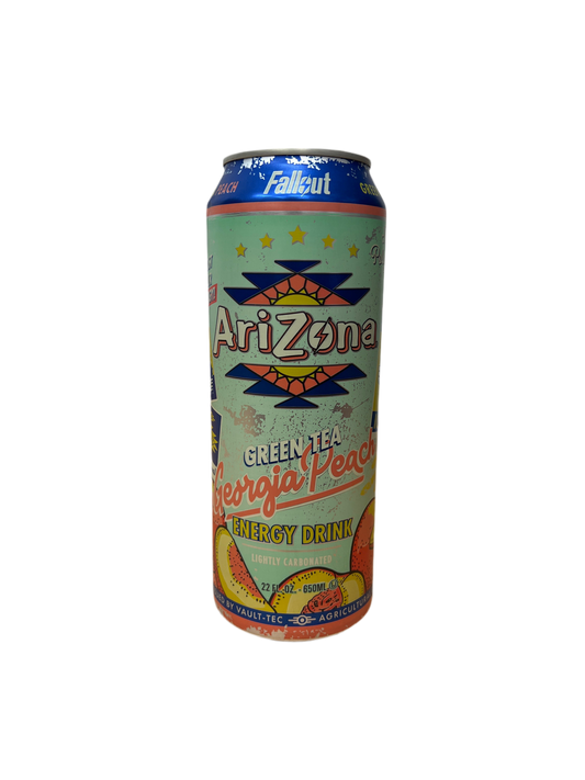 Arizona Fallout Georgia Peach Ice Tea Energy Drink USA 650ml
