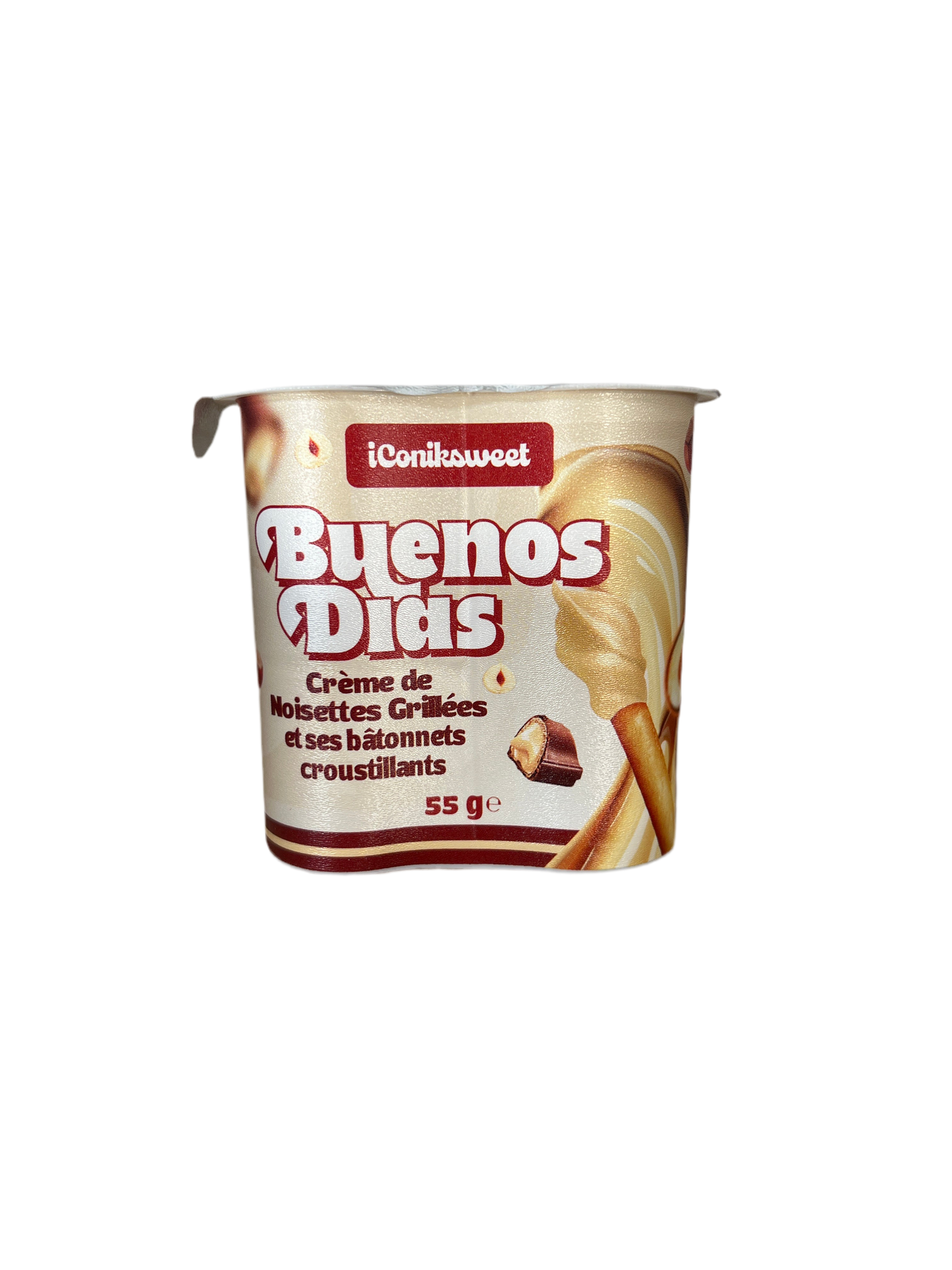 Buenos Dias Grilled Hazelnut Cream Sticks 55g