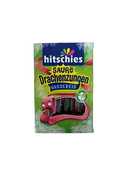 Hitschies Saure Drachenzungen Wassereis 400ml MHD 07/2026