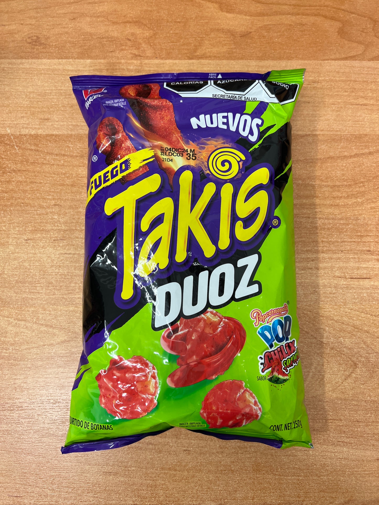 Takis Douz Fuego Chips & Popcorn 250g