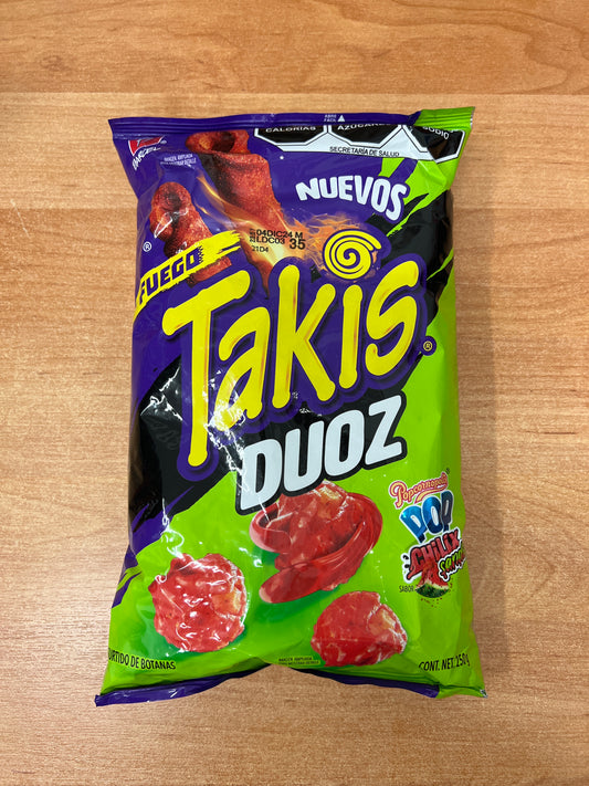 Takis Douz Fuego Chips & Popcorn 250g