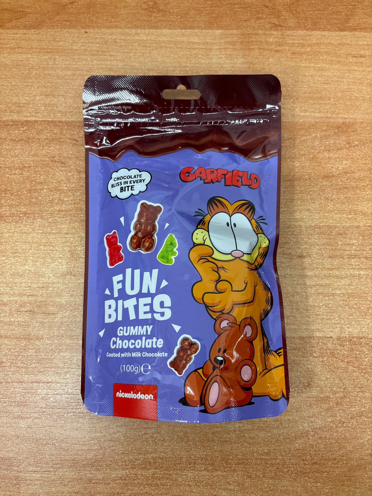 Garfield Fun Bites Choco Gummy 100g