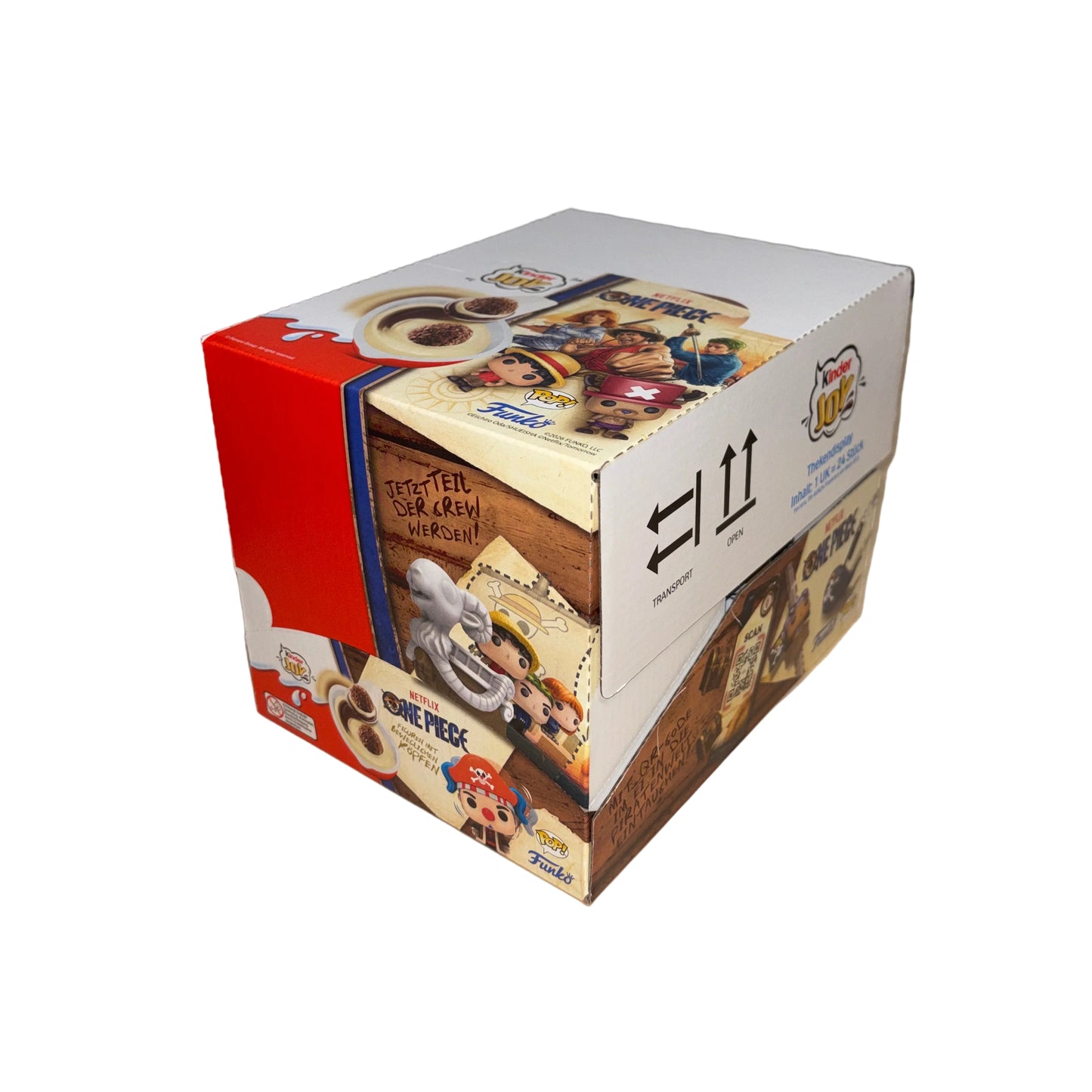 24x Kinder Joy One Piece Karton 24x20g