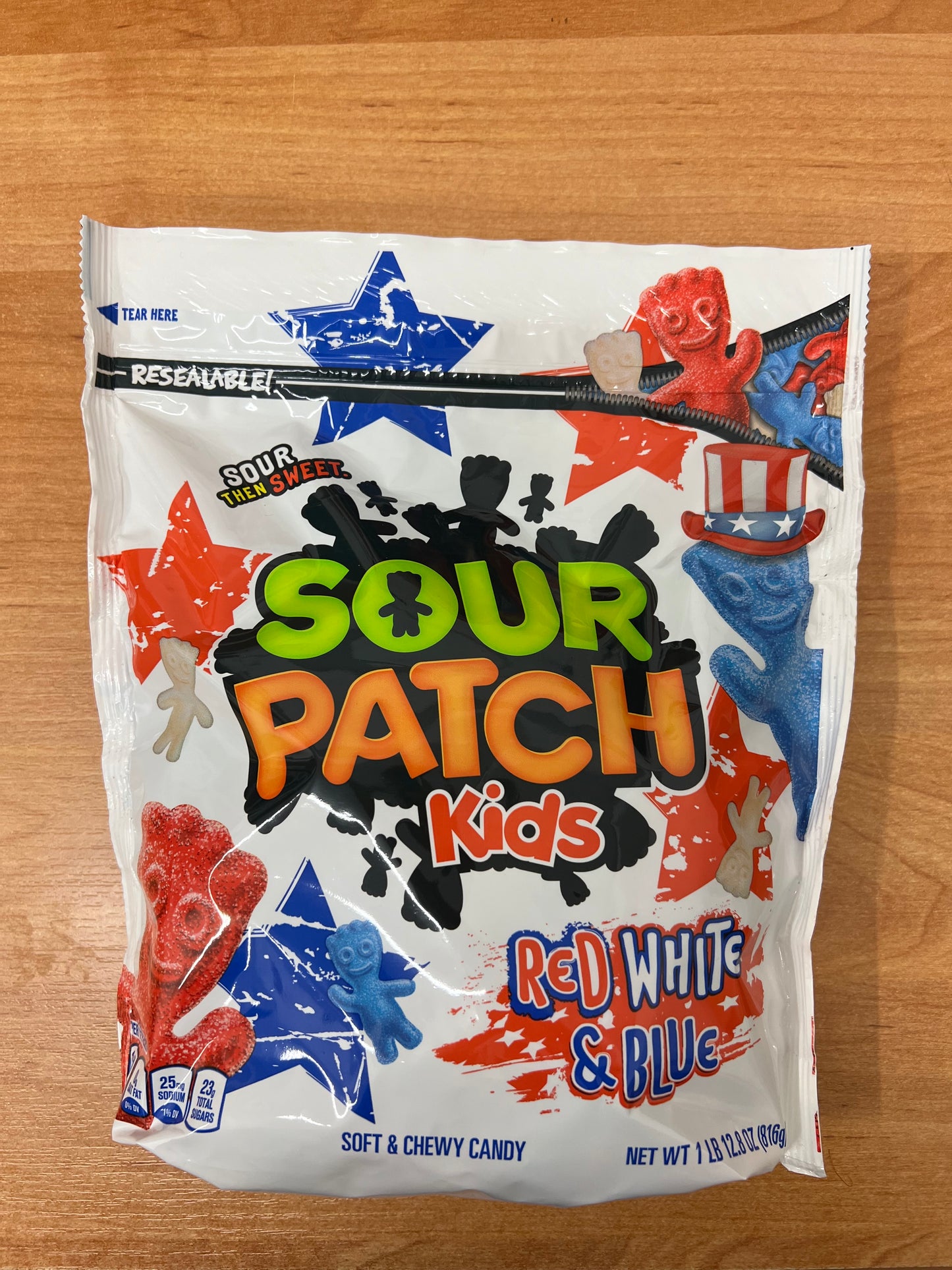 Sour Patch Kids Red White & Blue 816g
