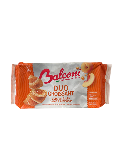 Balconi Duo Croissant Pesca E Albicocca Italien 300g