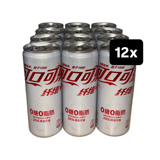 12x Coca Cola Fiber China Bundle 12x330ml