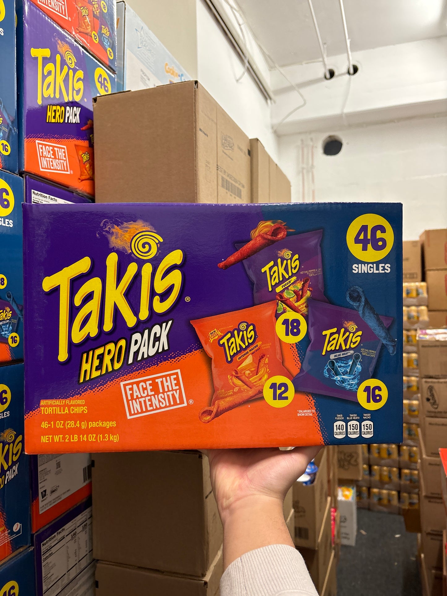 Takis Hero Variety Pack 46 x 28,4g