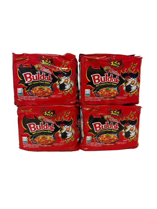 20x Samyang Buldak 2x Spicy Hot Chicken TikTok Viral Bundle / MHD 03.02.2026