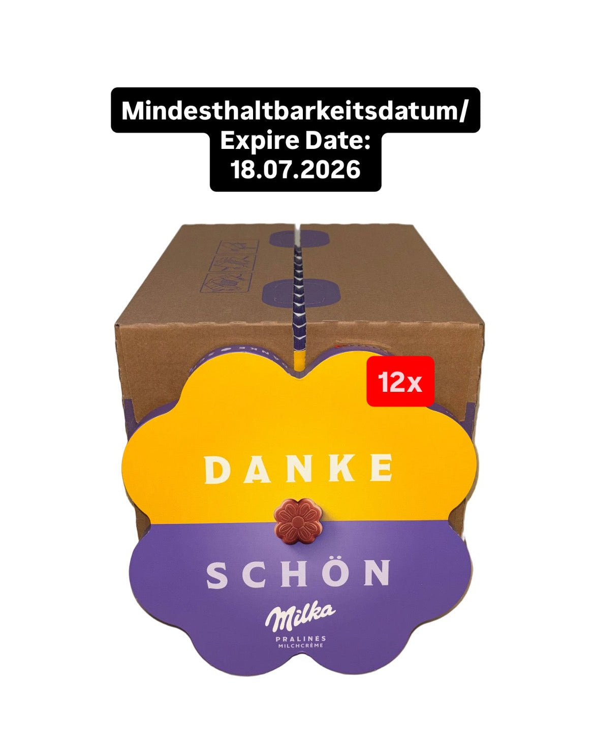 12x Milka Pralinen Milchcreme Bundle 12x165g MHD WARE!!!