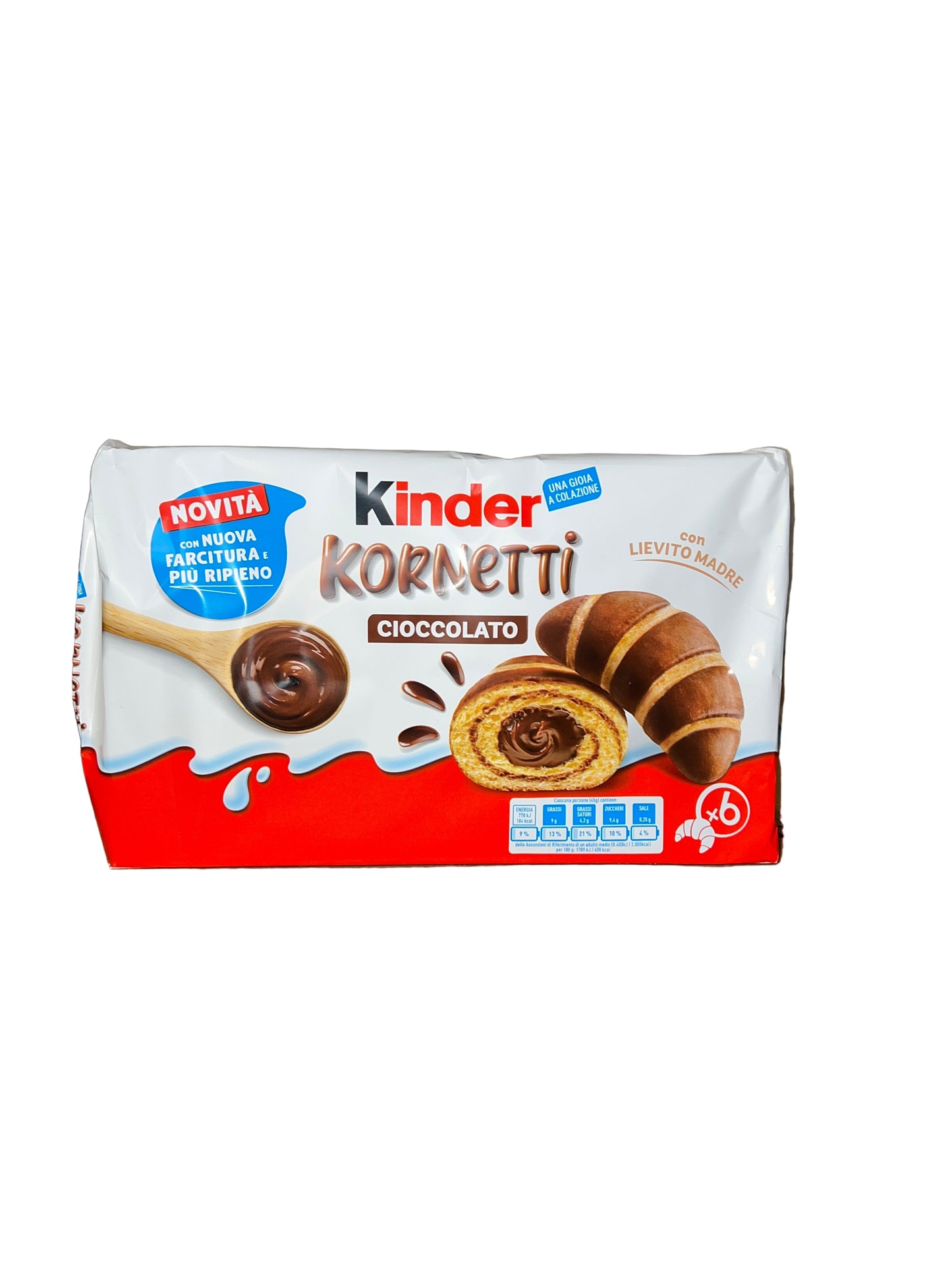 Kinder Kornetti Cioccolato Italien 270g