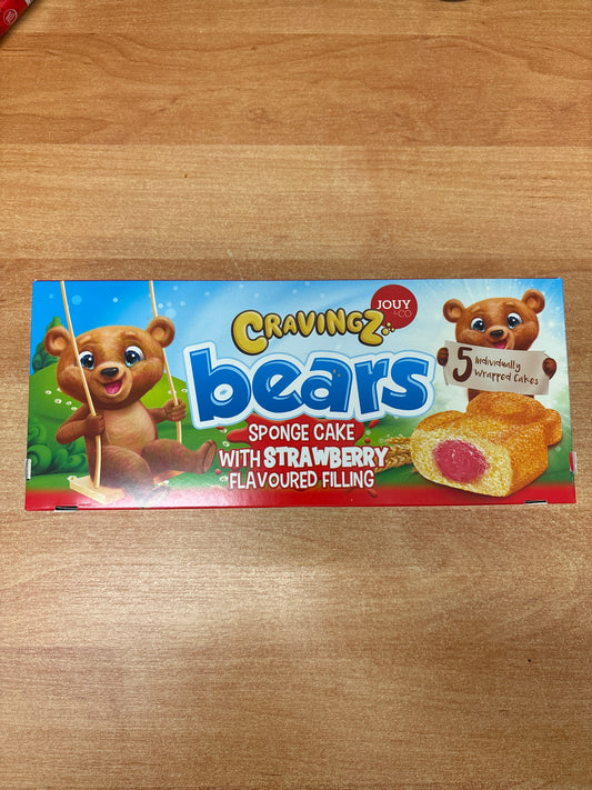 Cravingz Bears Strawberry Flavour 200g