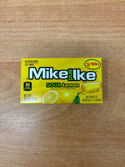 Mike & Ike Sour Lemon 22g