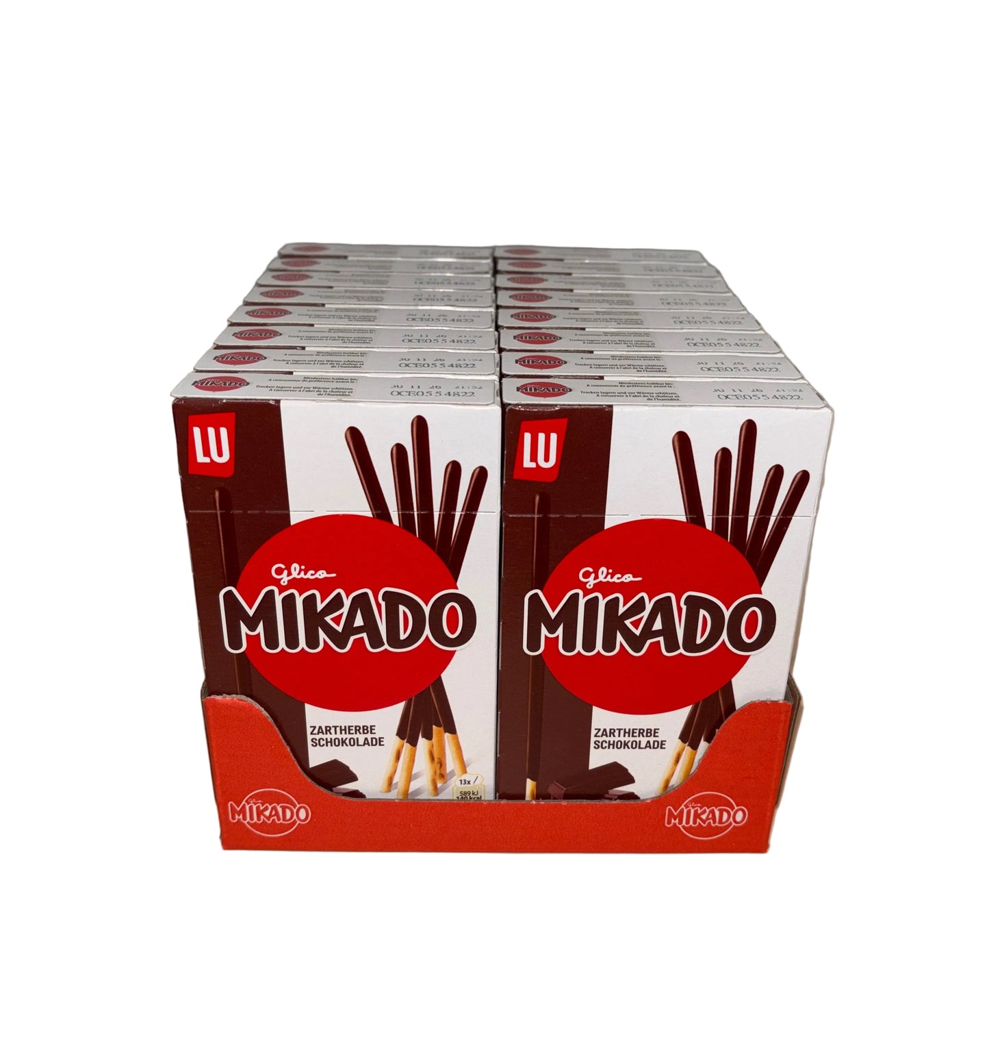 16x Mikado Zartherb Schokoladen Sticks Bundle 16x75g