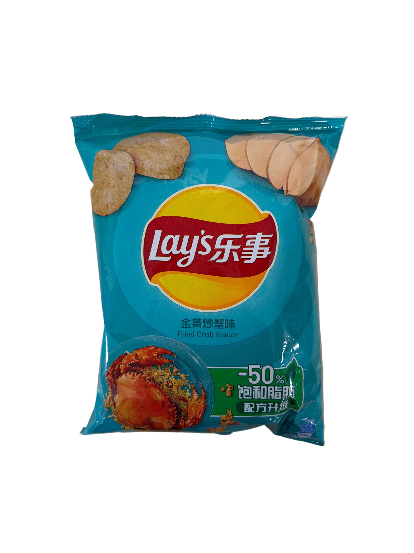 Lays Fried Crab Chips China 70g MHD 20.01.2026