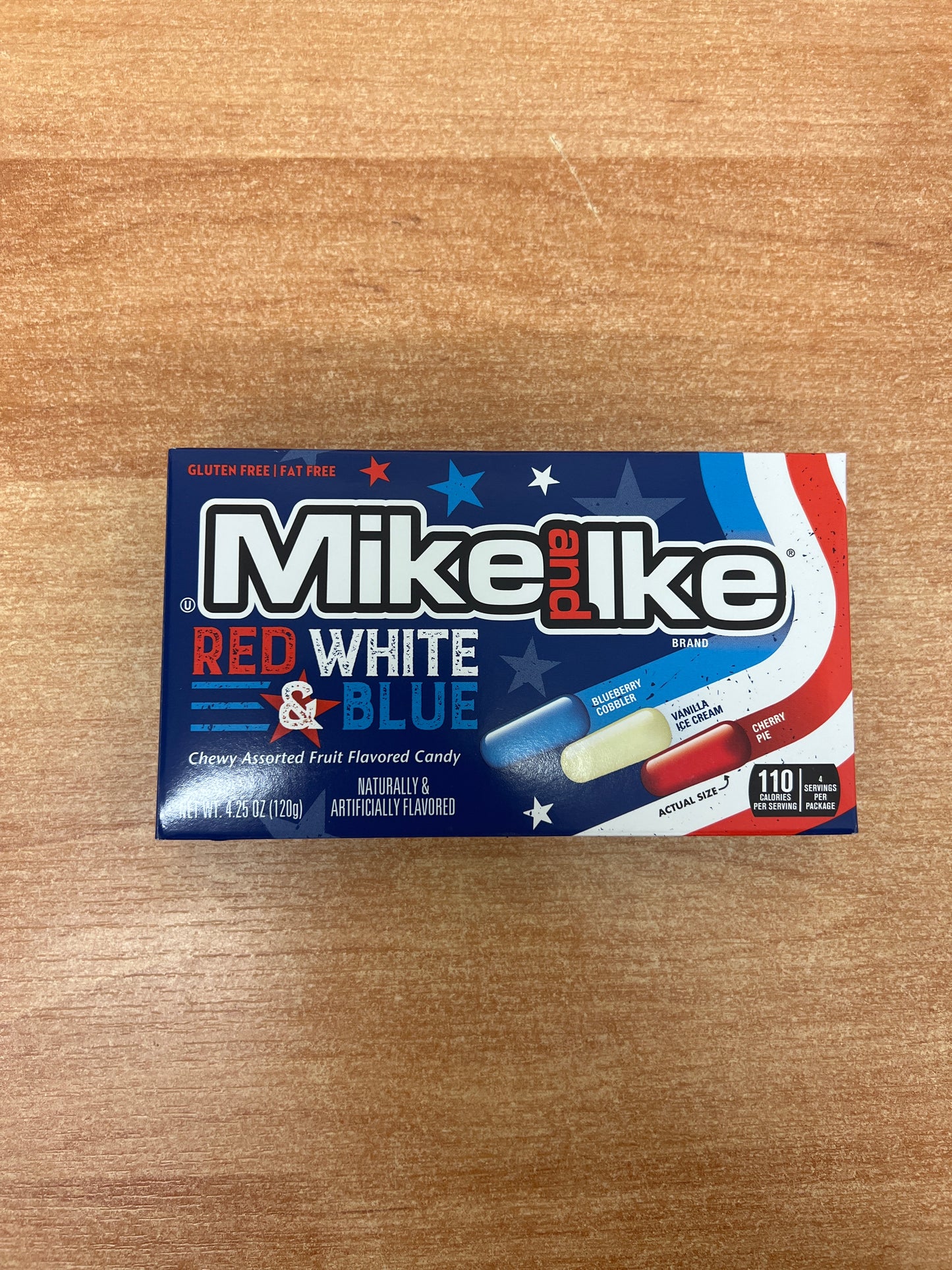 Mike & Ike Red White Blue 120g