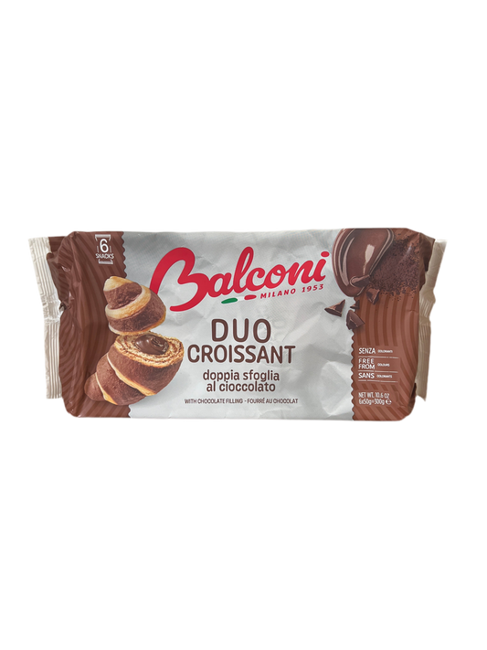 Balconi Duo Croissant Al Ciccolato Italien 300g