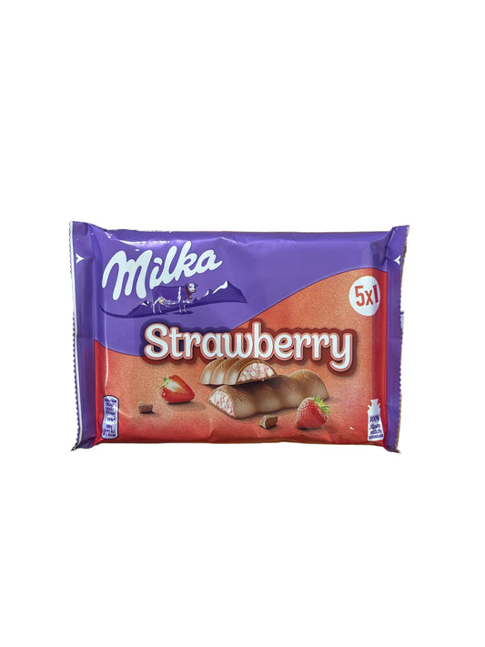 Milka Strawberry 5er Pack 182,5g MHD 12.06.2026