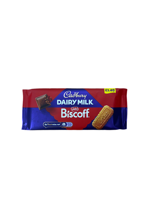 Dairy Milk Cadbury Biscoff Chocolate 95g