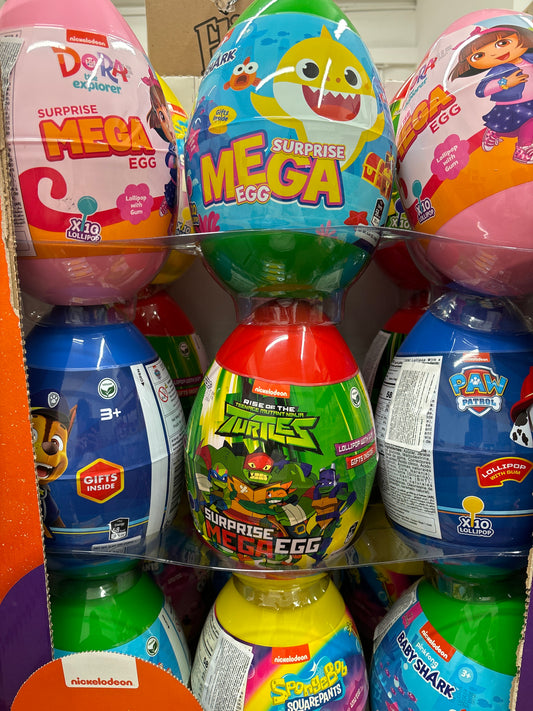 Nickelodeon Mega Egg Mystery 160g