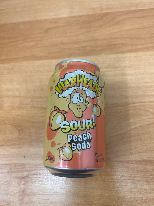 Warheads Peach Soda 330ml