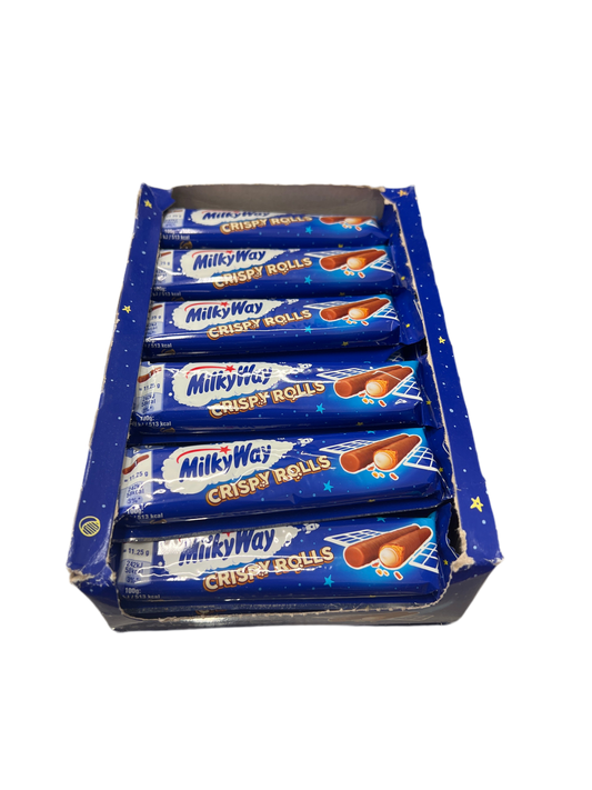 MilkyWay Crispy Rolls Karton 24 x 22,5g