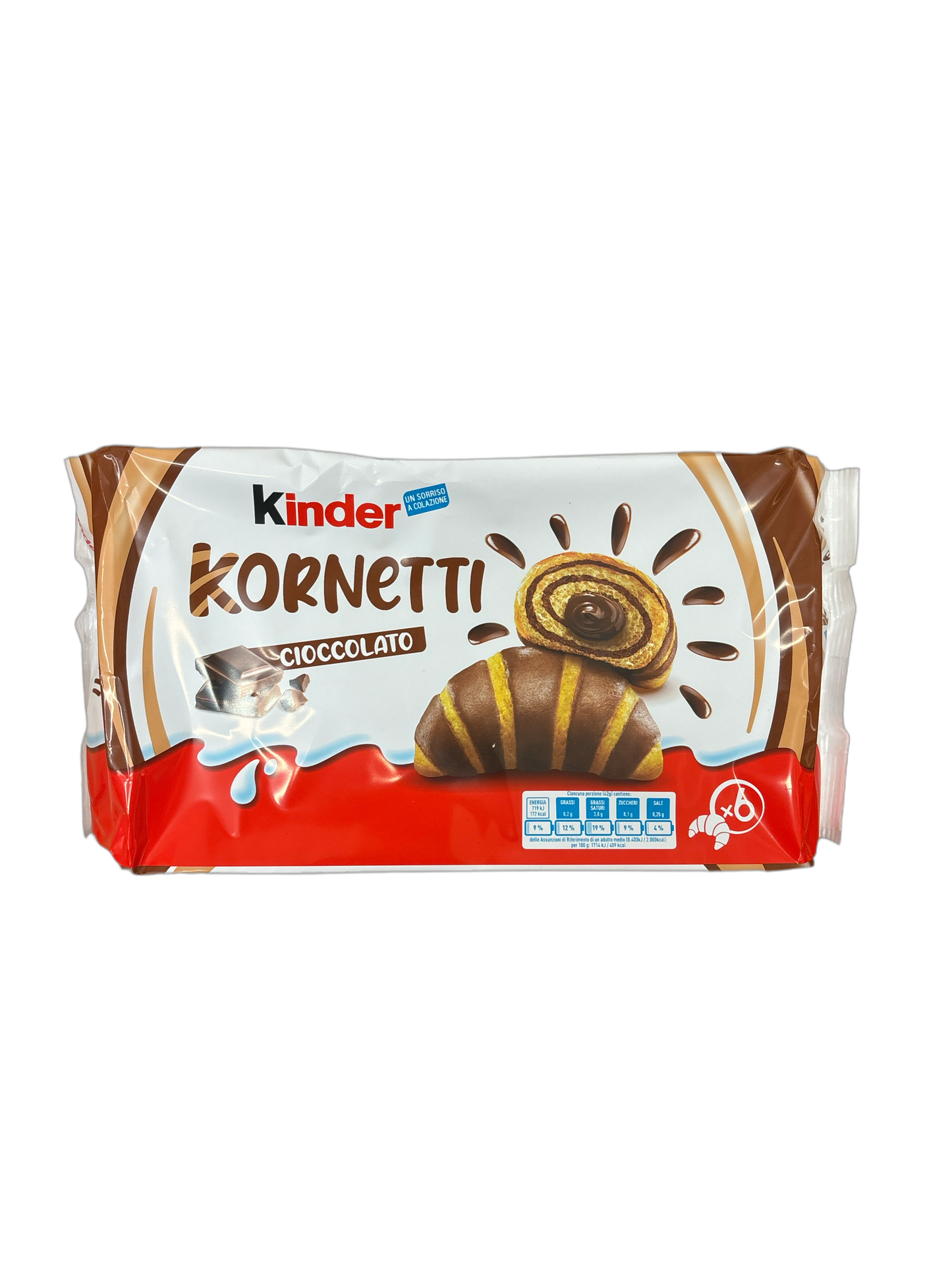 Kinder Kornetti Cioccolato 252g