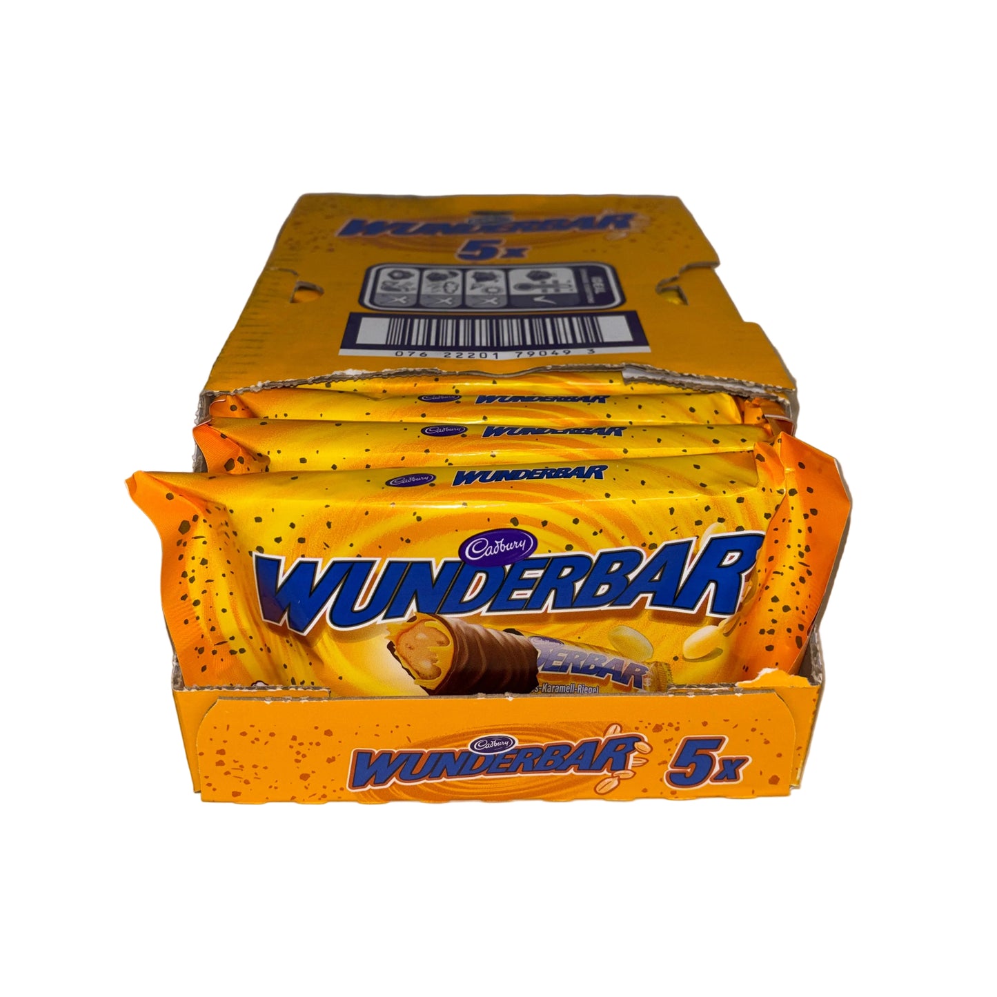12x Cadbury Wunderbar 5er Pack Bundle 12x185g