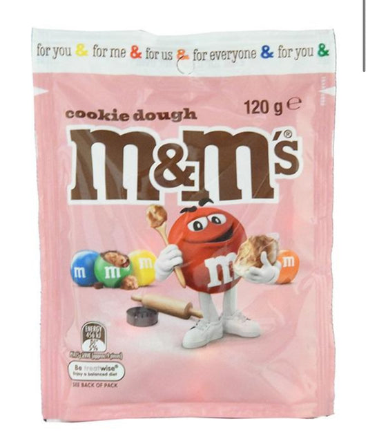 M&M‘s Cookie Dough Australien Import 120g