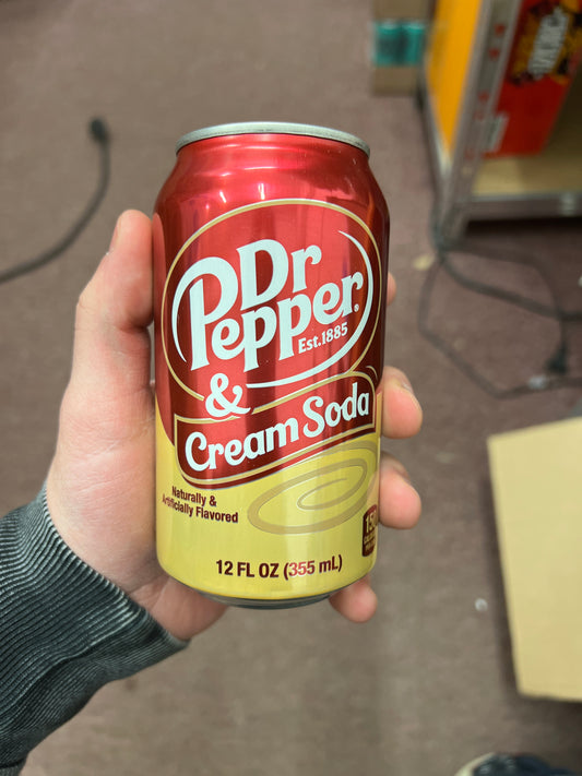 Dr Pepper Cream Soda 355ml