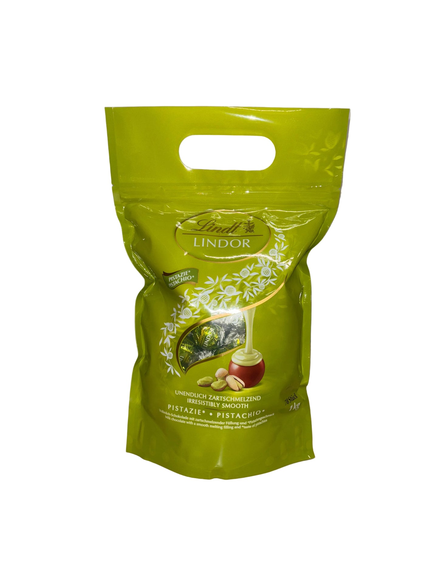 Lindt Lindor Pistachio Kugeln Beutel 1kg