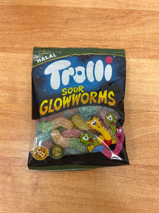 Trolli Saure Glühwürmchen Halal 100g