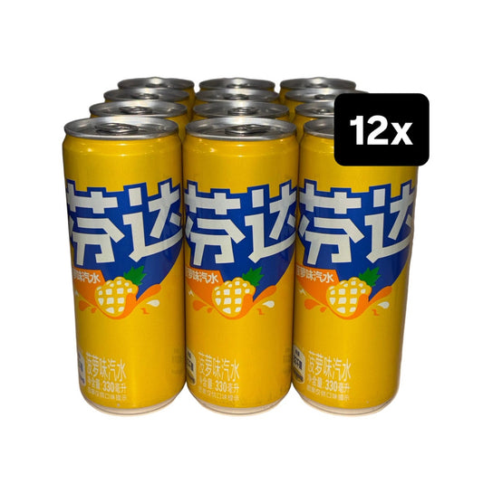 12x Fanta Ananas China Bundle 12x330ml