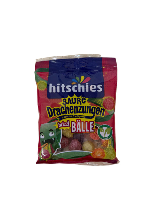 Hitschies Brizzl Bälle Saure Drachenzungen 100g