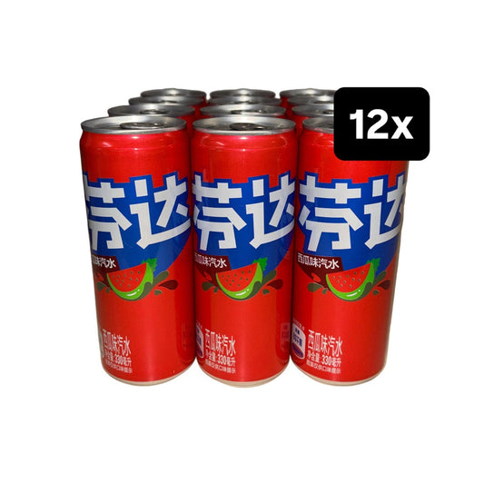 12x Fanta Wassermelone China Bundle 12x330ml