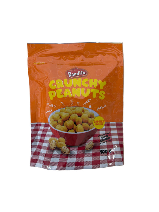 Bandito Crunchy Peanuts Paprika 100g MHD 09.01.2026