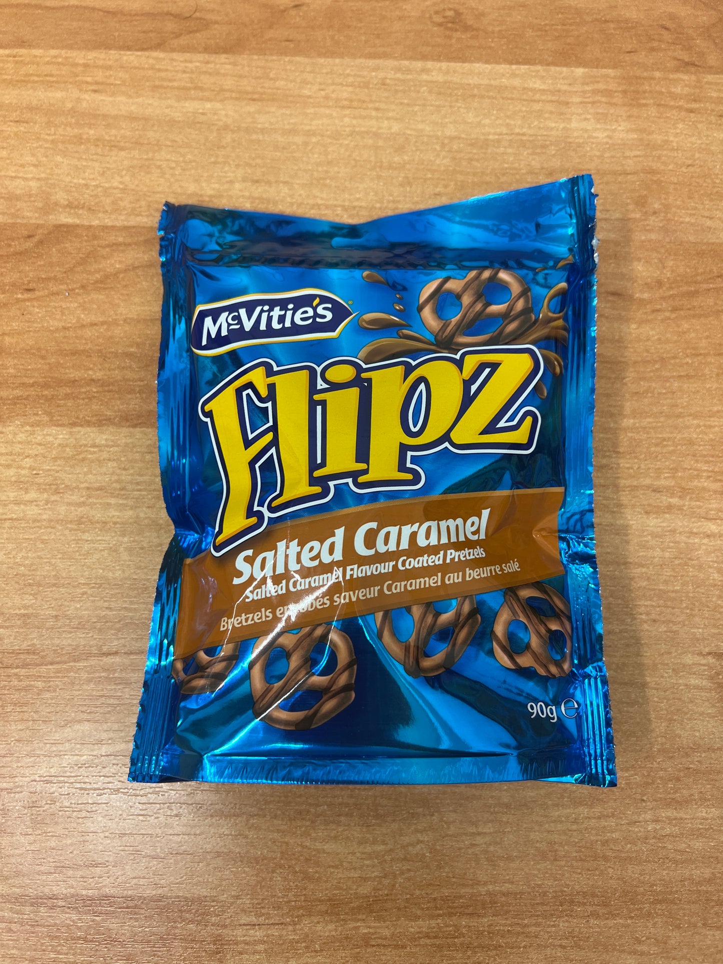 MCVities Flipz Salted Caramel 90g