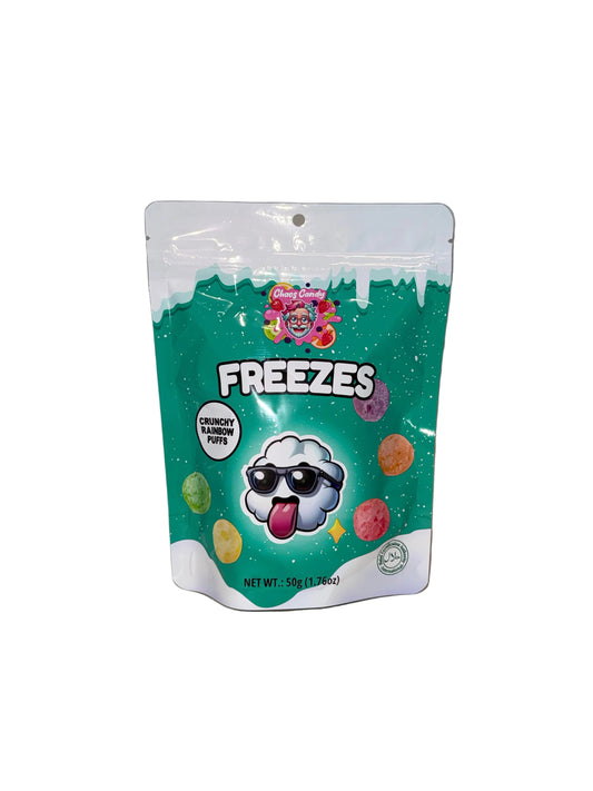 Chaos Candy Freeze Dried Crunchy Rainbow Puffs 50g