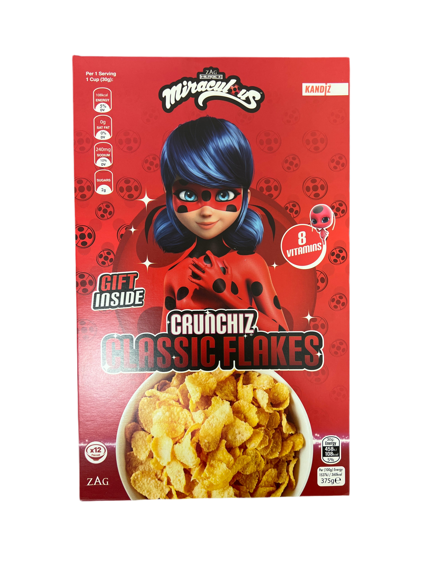 Nickelodeon Lady Bug Classic Flakes 375g