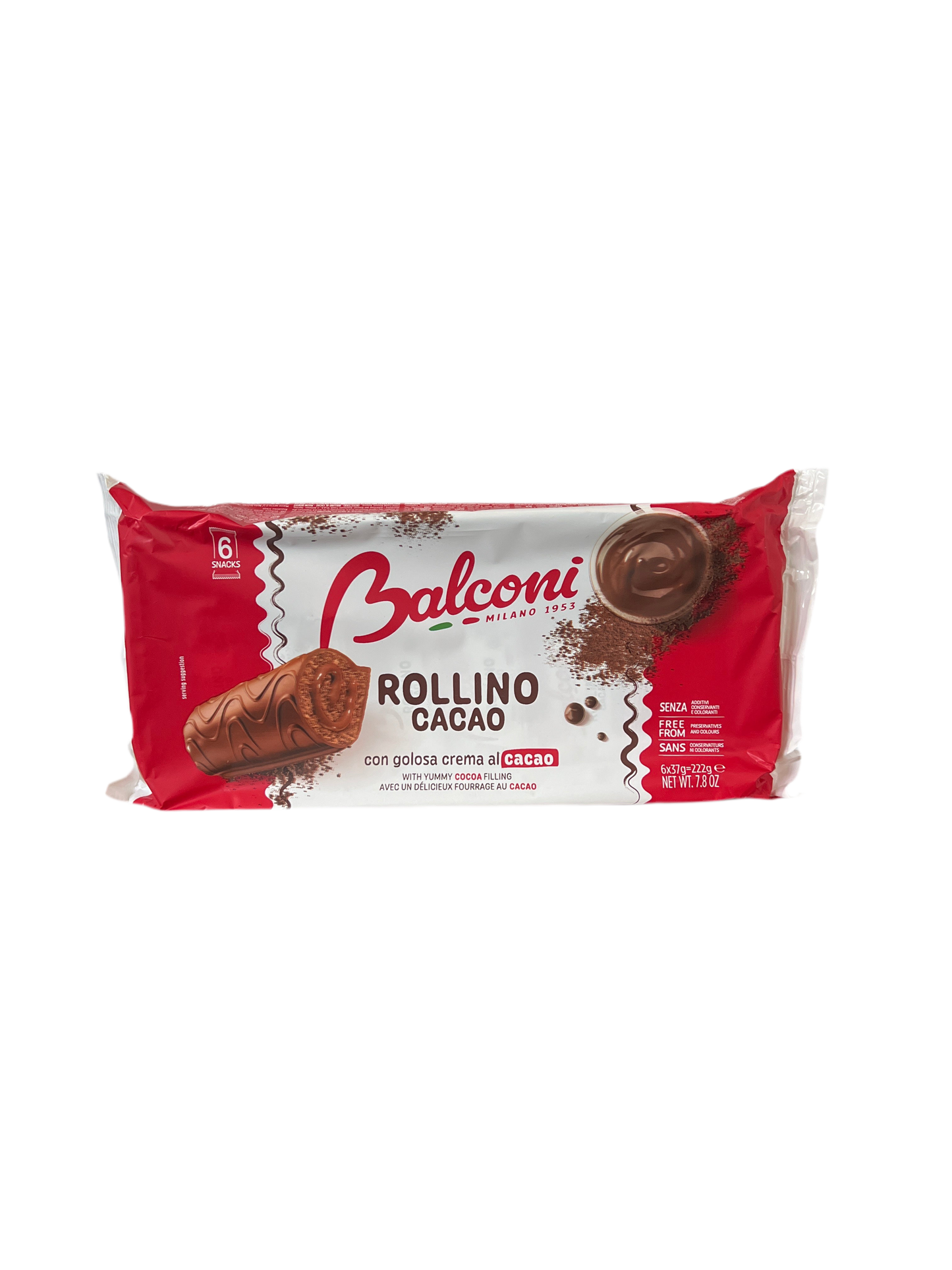 Balconi Rollino Cacao Italien 222g