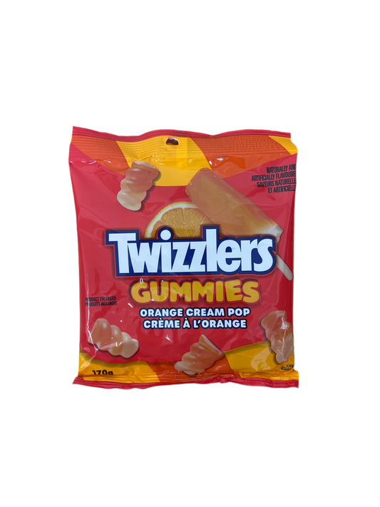 Twizzlers Orange Cream Pop 170g