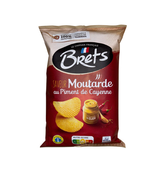 Brets Cayenne Pepper & Mustard Frankreich 125g